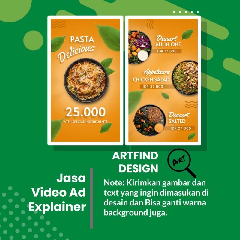 Jasa Pembuatan Video Ad Explainer Makanan Food Kekinian Part 1
