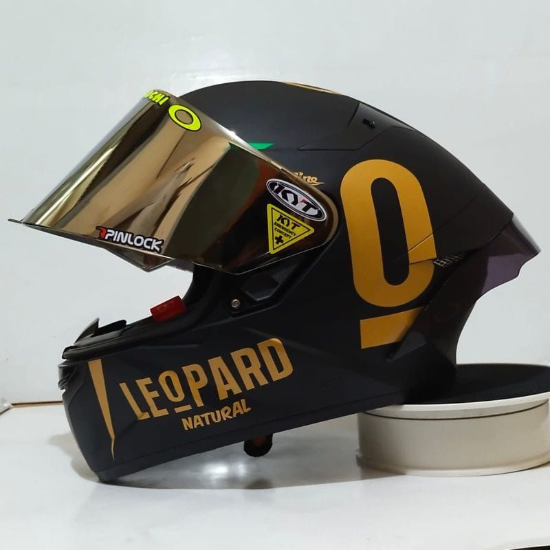 Jual Helm Full Face KYT TT Course Black Doft Matt Hitam Doff Paket