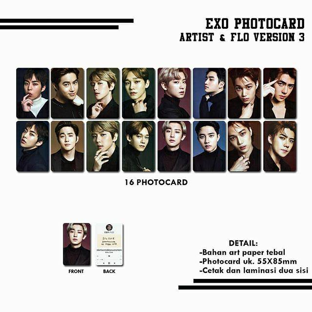 EXO - EXO artist & FLO 第3弾 トレカの通販 by カシスオレンジ