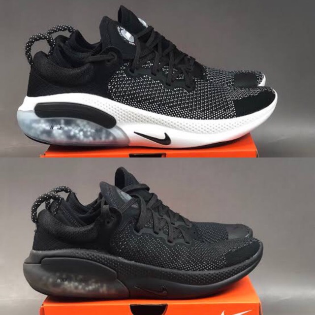 Jual Nike Joyride Run Flyknit Black White Shopee Indonesia