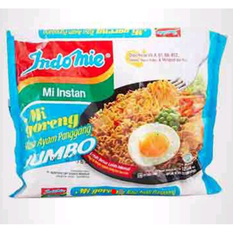 Jual Indomie Goreng Jumbo Ayam Panggang 127 Gram | Shopee Indonesia