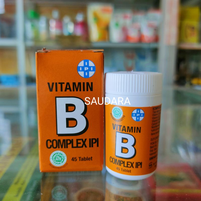 Jual Vitamin B Complex IPI 45's | Shopee Indonesia