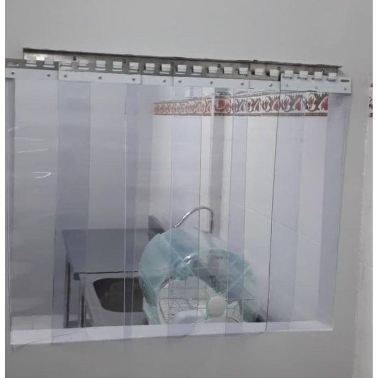 Jual Tirai PVC Klip Penjepit Bahan Curtain + baut | Shopee Indonesia