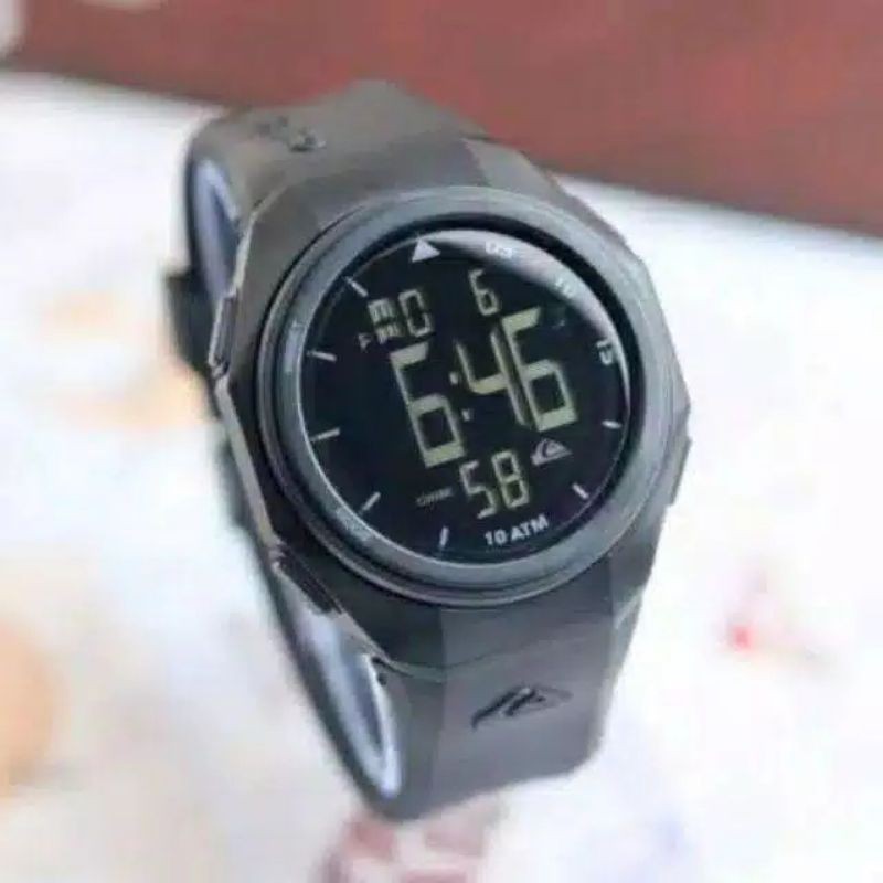 Jual Jam Tangan Pria Quiksilver L Display Digital Rubber Diameter Cm Shopee Indonesia