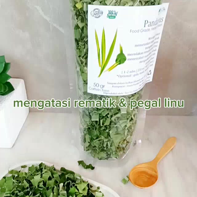 Jual Dried Pandanus/Irisan Daun Pandan Kering 50 Gram | Shopee Indonesia