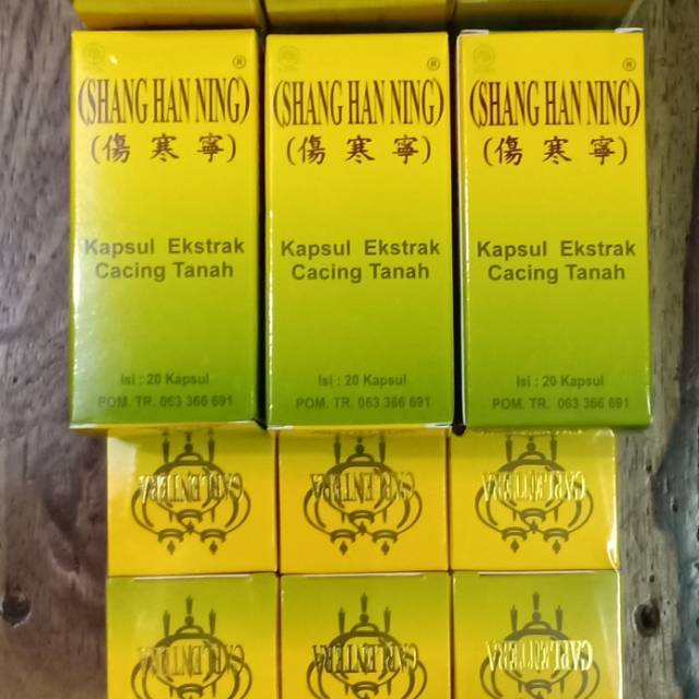 Jual Shang Han Ning (Kapsul Ekstrak Cacing Tanah) | Shopee Indonesia