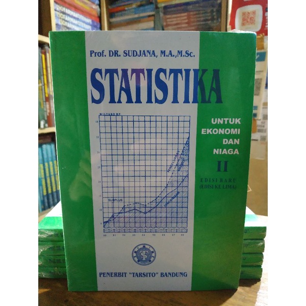 Jual Buku Statistika Untuk Ekonomi Dan Niaga Jilid Edisi By Prof Dr Sudjana Ma Msc Shopee