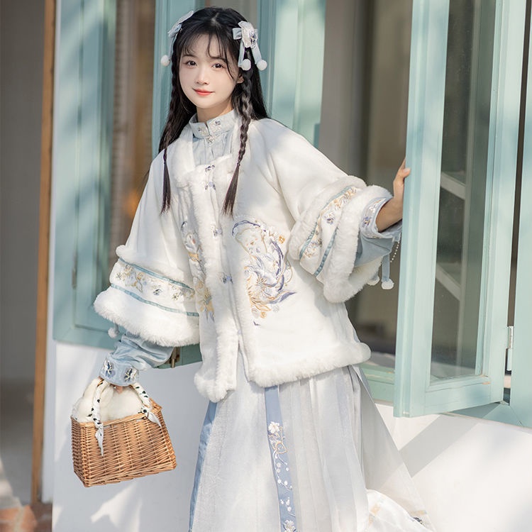Jual Winter [white velvet bear] women's Han Chinese clothing genuine ...