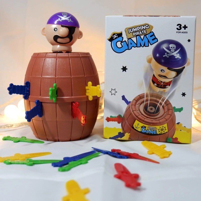 Jual MAINAN PIRATE BARREL MINI JUMPING PIRATE MAN GAME | Shopee Indonesia