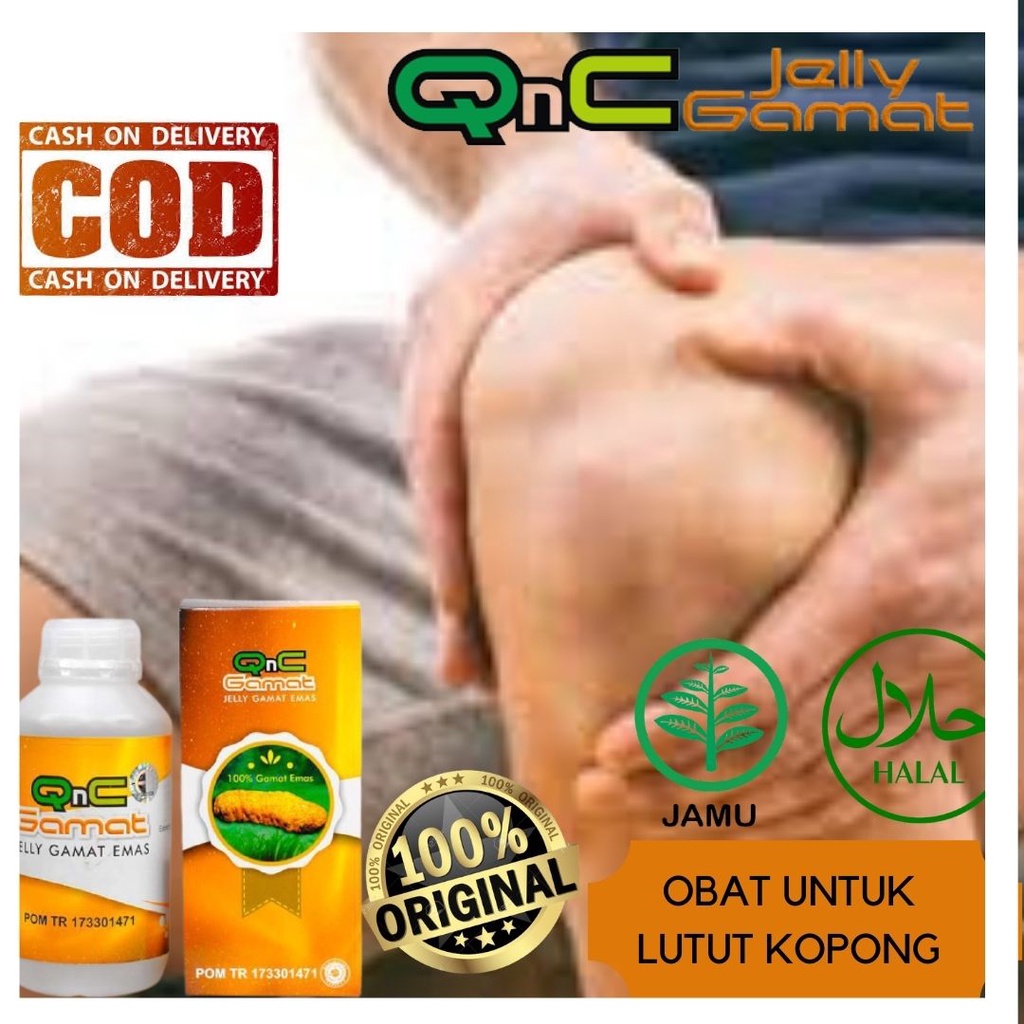 Jual Obat Untuk Lutut Kopong Nyeri Pada Lutut Dengkul Kopong QnC