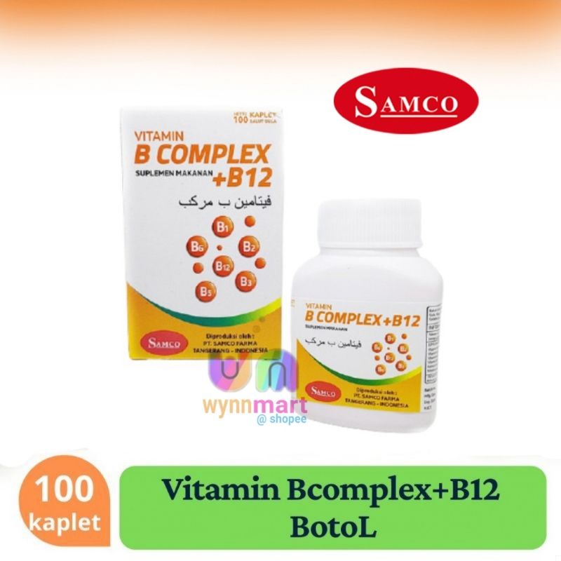 Jual Vitamin B Complex B Samco Shopee Indonesia