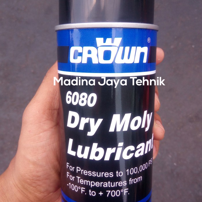 Jual Crown 6080 Dry Moly Lubricant Shopee Indonesia