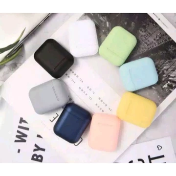 Headset Bluetooth 5.0 Wireless I12 Macaron Tws