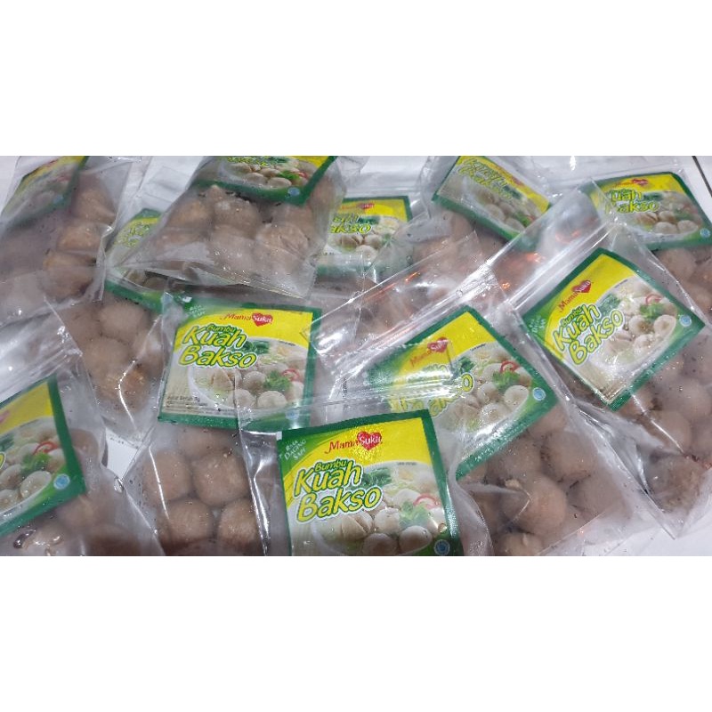 Jual Bakso Sapi Curah Bernardi Bumbu Kuah Pack Isi 12pcs Shopee