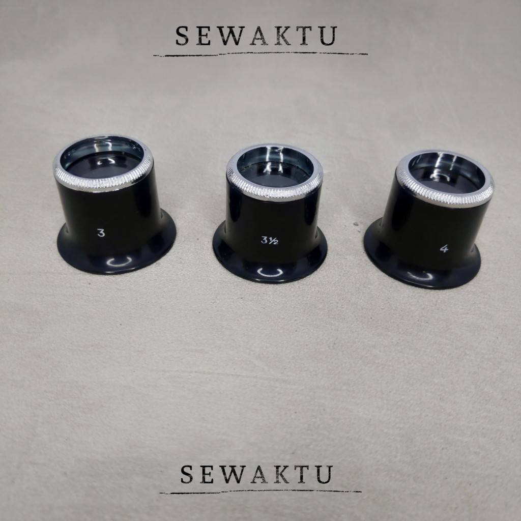 Jual Kaca Lup Mata / Kaca Pembesar / eye loop 3x 3,5x 4x Alat Untuk ...