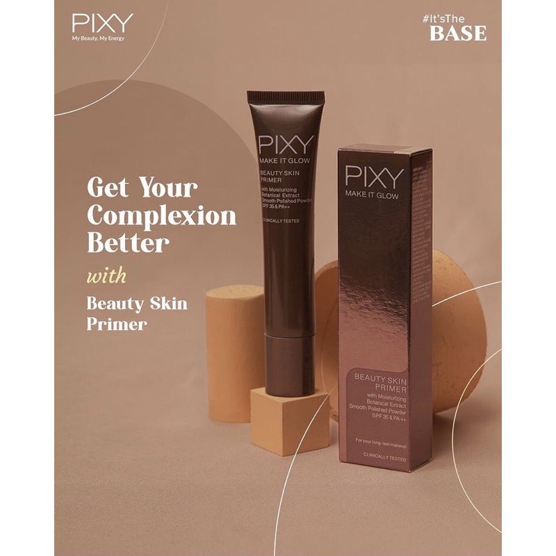 Jual AS Pixy Beauty Skin Primer Make It Glow 25 ML / Pixy Make It Glow ...