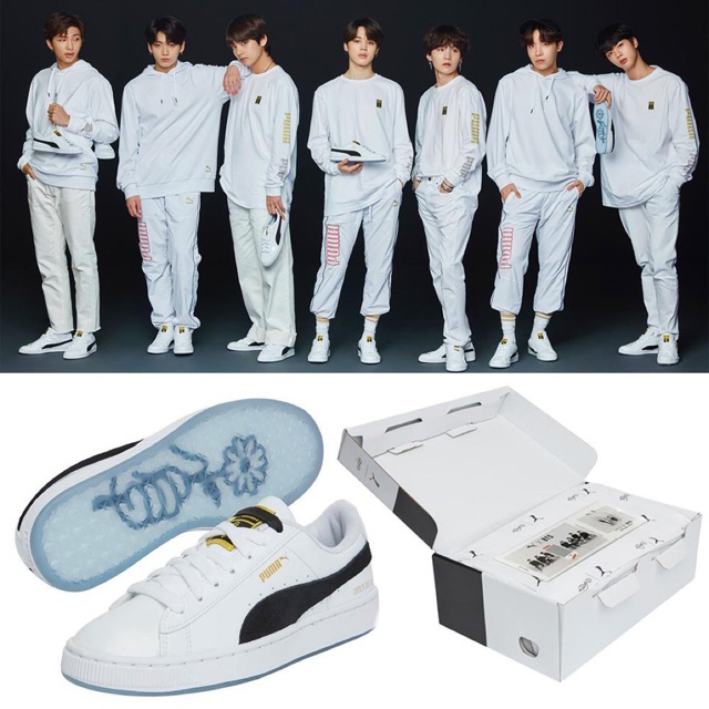 Puma bts hot sale basket patent