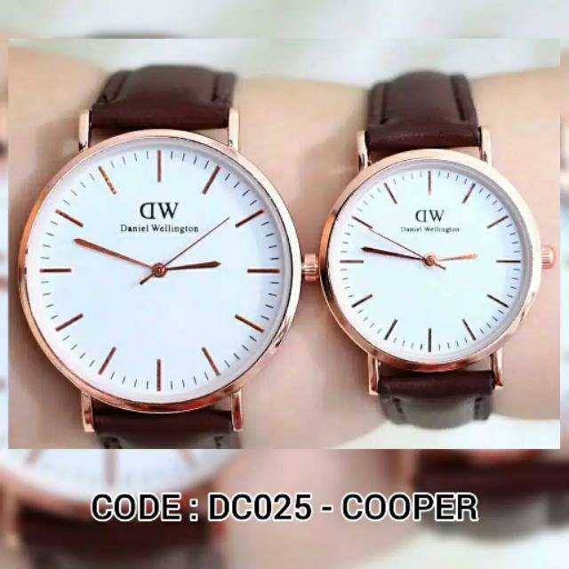 JAM TANGAN PRIA WANITA DANIEL WELLINGTON MURAH JAM TANGAN COUPLE JAM TANGAN COWOK CEWEK DW JM22