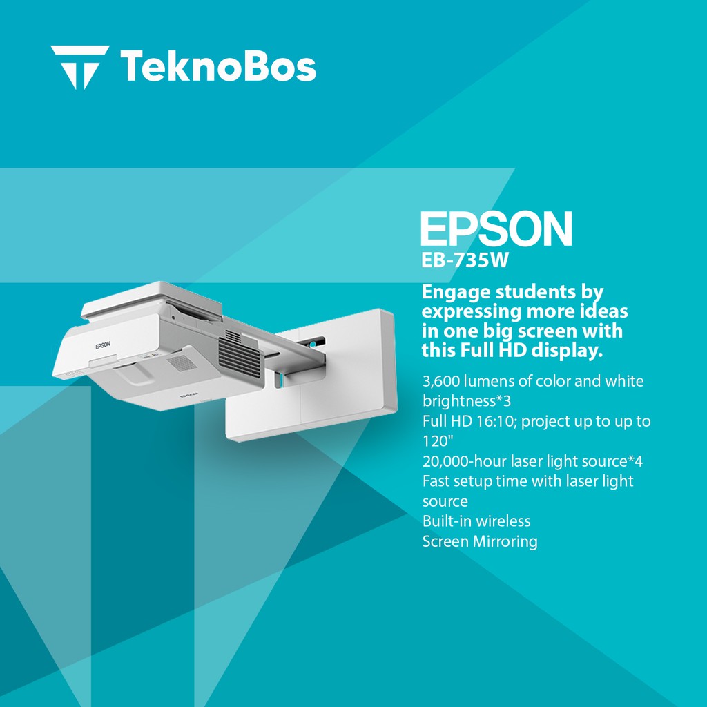 Jual Epson Projector EB-735F | Shopee Indonesia
