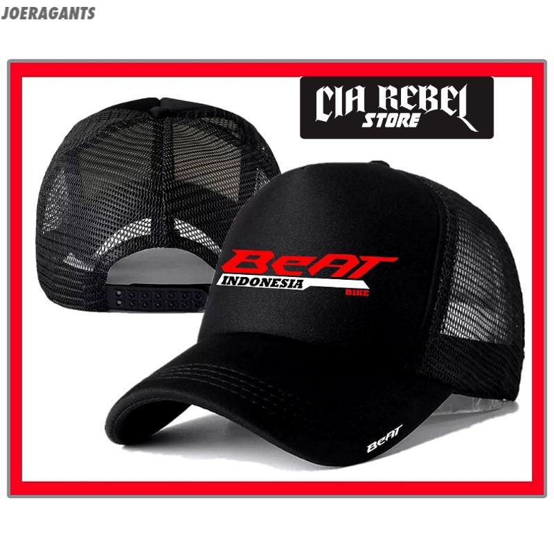 Jual TOPI JARING TRUCKER RACING HONDA BEAT INDONESIA TOPI RACING BIKE ...
