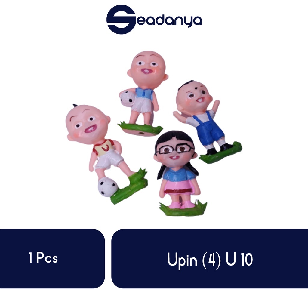 Jual Upin (4) U 10/Upin Ipin/Mainan Upin Ipin/Aksesoris Kue Tart/Hiasan