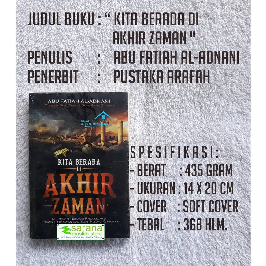 Jual Buku Kita Berada Di Akhir Zaman Shopee Indonesia