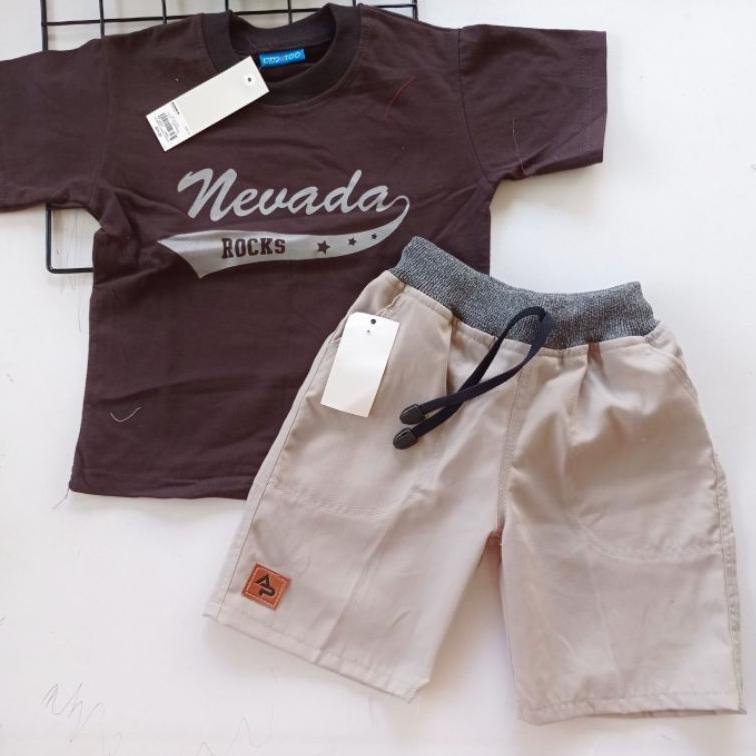 Nevada Double Knit Jogger Anak Laki-laki