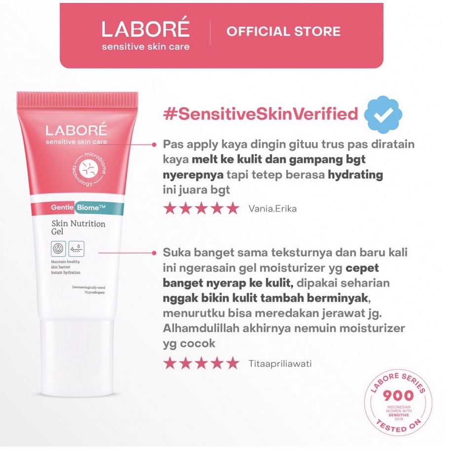 Jual LABORE GentleBiome Skin Nutrition Gel (50ml) | Shopee Indonesia