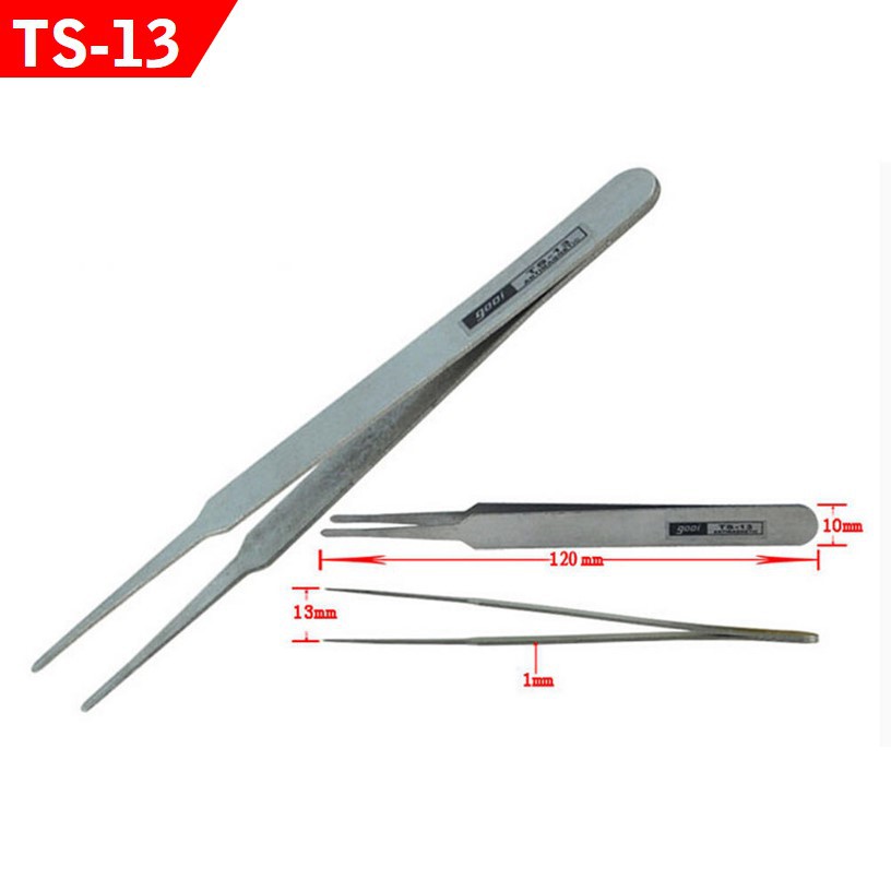 6 Pezzi Pinzette Antistatiche In Acciaio Inossidabile K Di - Foto 14