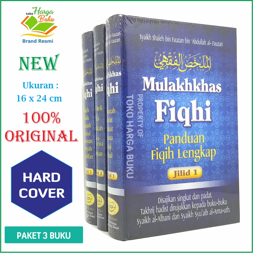 Jual Paket 3 Buku Mulakhkhas Fiqhi Panduan Fiqih Fikih Lengkap 3