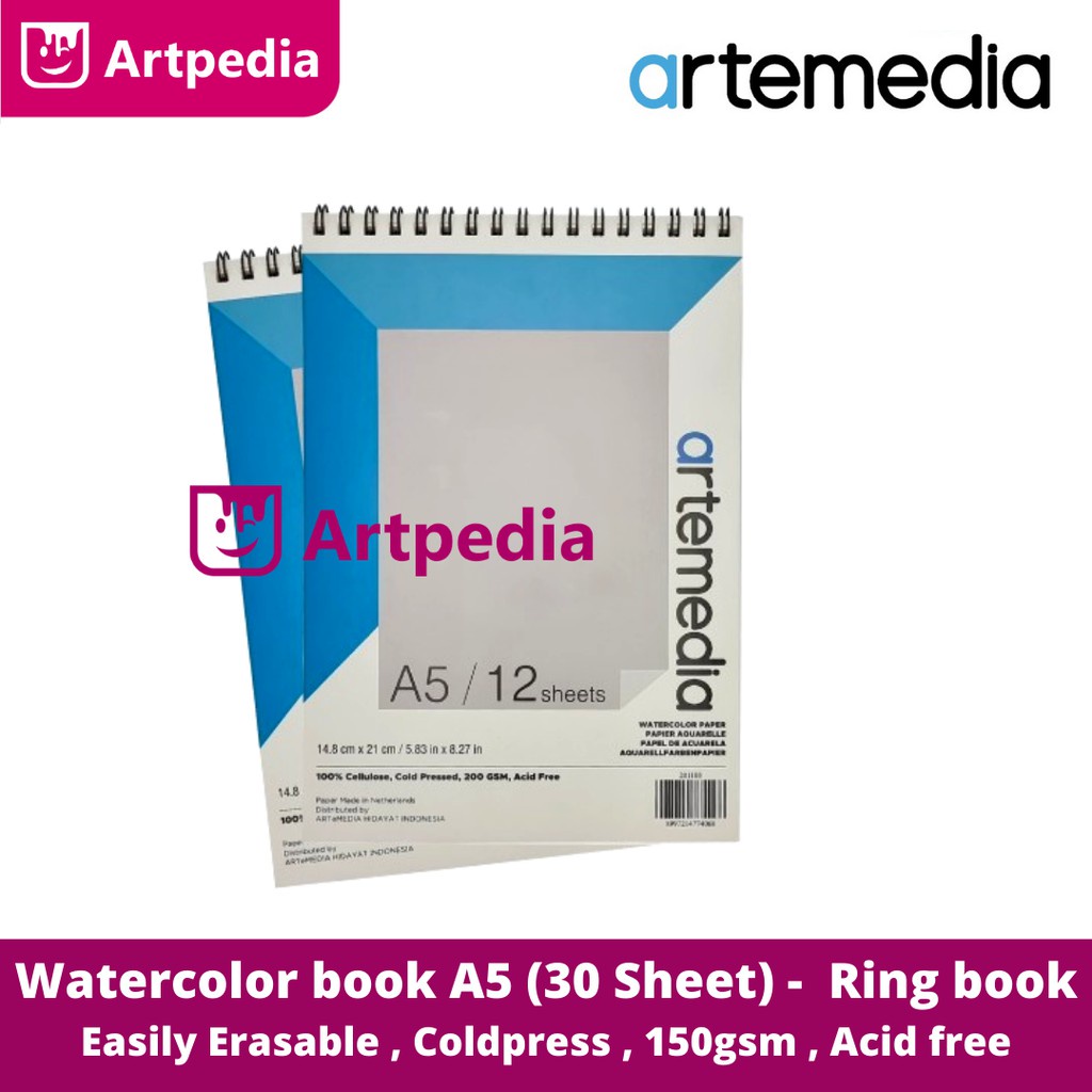 Jual ARTEMEDIA Sketchbook Wired Craft A5 110gsm 774204