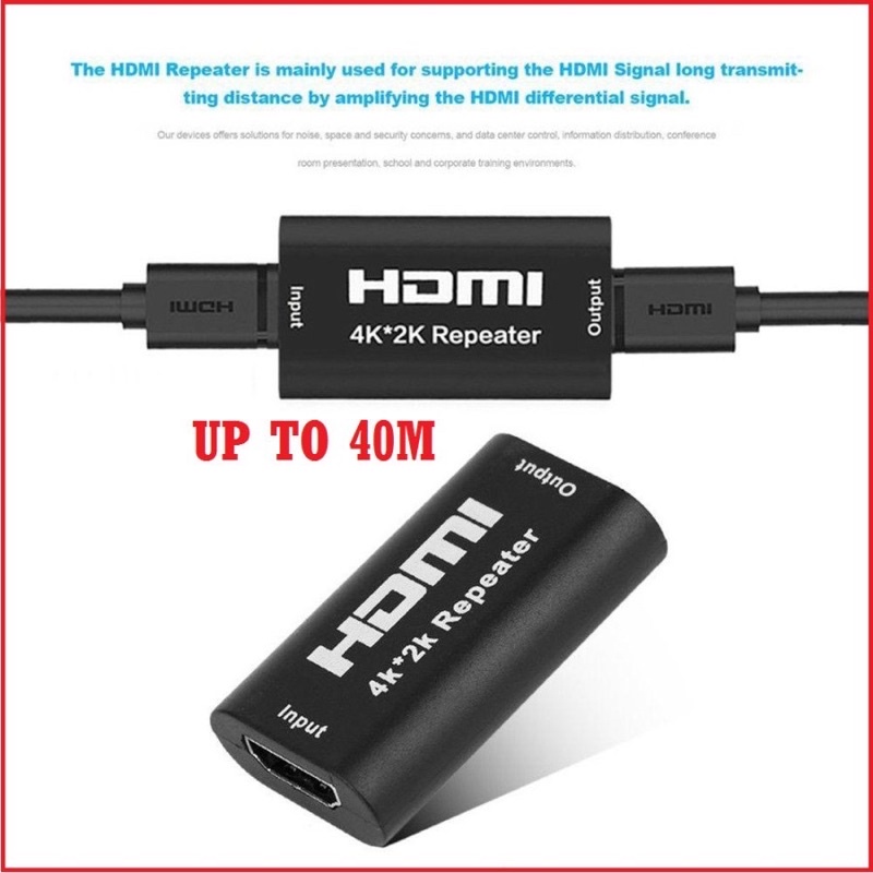 Jual HDMI Repeater Extender Amplifier Booster Adapter UP To 40M ...