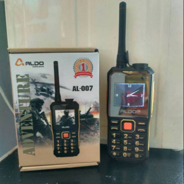 Jual Handphone Aldo AL007 HT+Powerbank adventure garansi resmi | Shopee ...