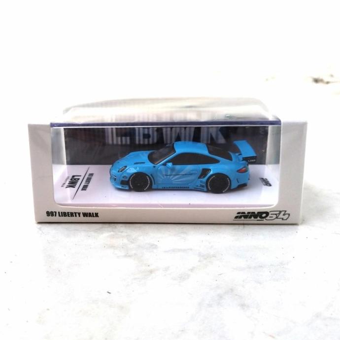 INNO64 ポルシェ 997 LIBERTY WALK BABY BLUE 1/64 INNO 64 Porsche 997 LIBERTY WALK Baby Blue