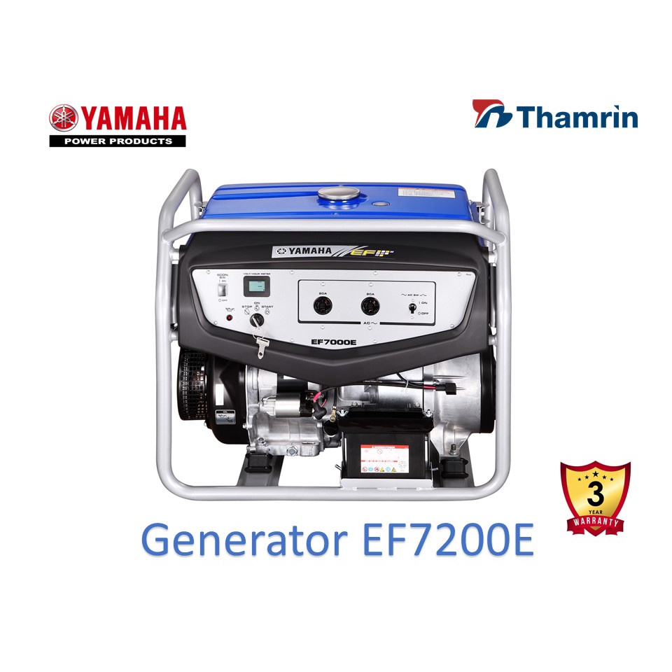 Jual Genset/Generator Yamaha EF 7200 E (4 Langkah) Shopee Indonesia