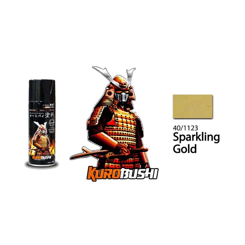 Jual SAMURAI PAINT SPARKLING GOLD 1123** - CAT SEMPROT SAMURAI ...