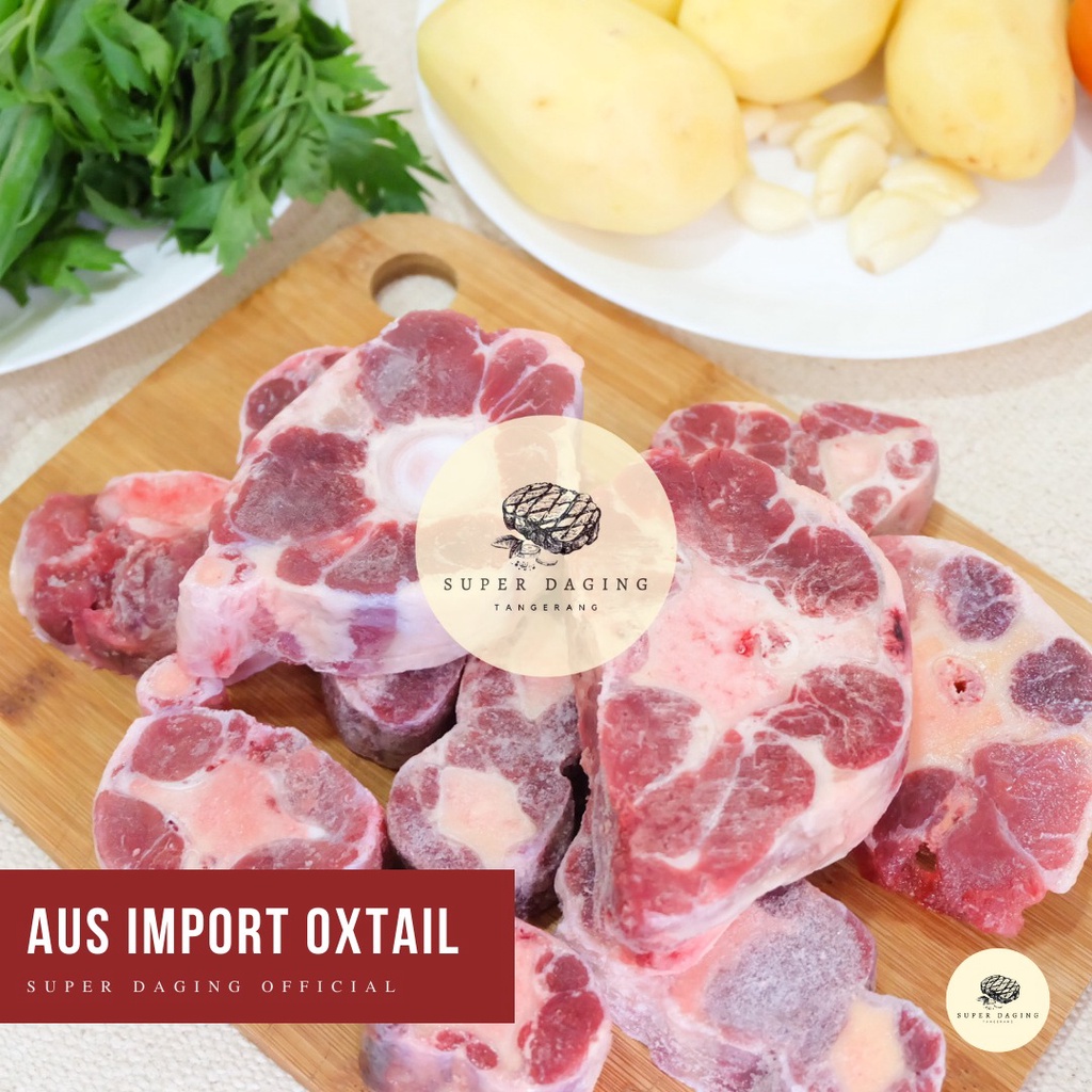 Jual Buntut Sapi Impor Australian Beef Oxtail G Super Daging Palembang Shopee Indonesia