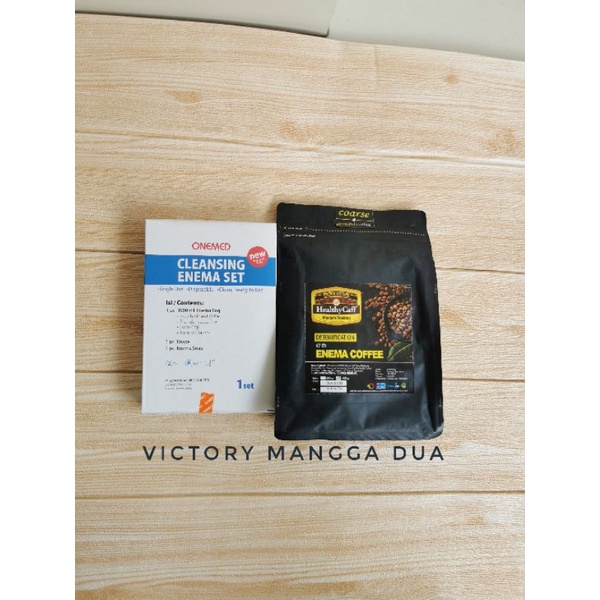 Jual HEALTHY CAFF MEDIUM ROASTED 500 GRAM ENEMA SET ENEMA KOPI ORGANIK ...