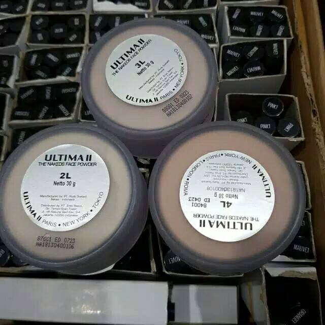 Jual Ultima Ii Bedak Tabur Naked Powder Shopee Indonesia