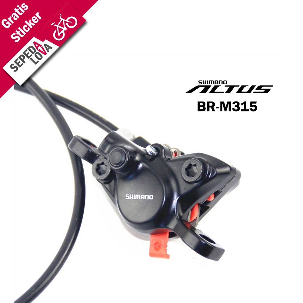 Jual Sepasang Brake Set Hydraulic Disc Shimano MT200 Rem