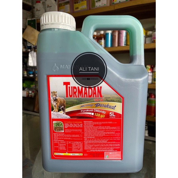 Jual TURMADAN 328 SL Kemasan 5 Liter Herbisida Kontak/Racun Rumput ...