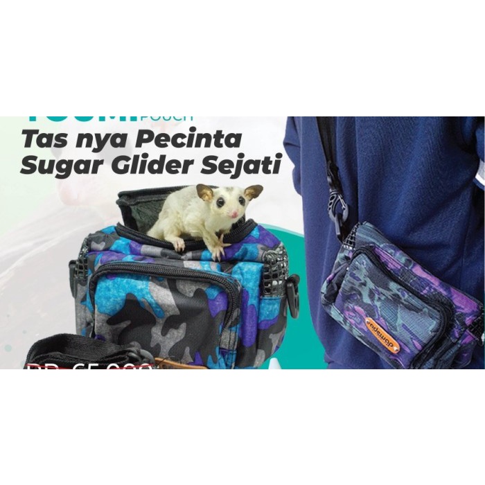 Jual Super Lucu Tas Bonding Sugar Gliders Motif Army ~ Mik105 Shopee Indonesia