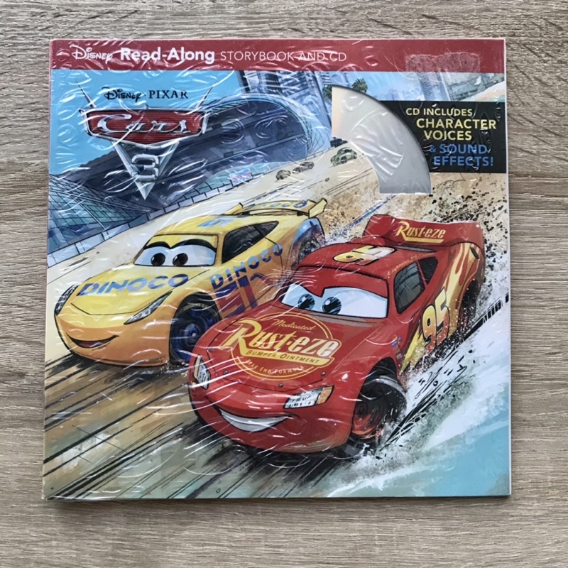 Jual CARS 3 Read Along Storybook and CD | Shopee Indonesia