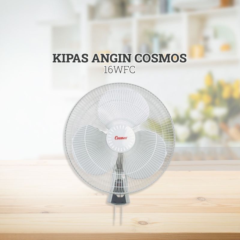 Jual COSMOS 16WFC - KIPAS ANGIN DINDING ABU-ABU 16 INCH | Shopee Indonesia