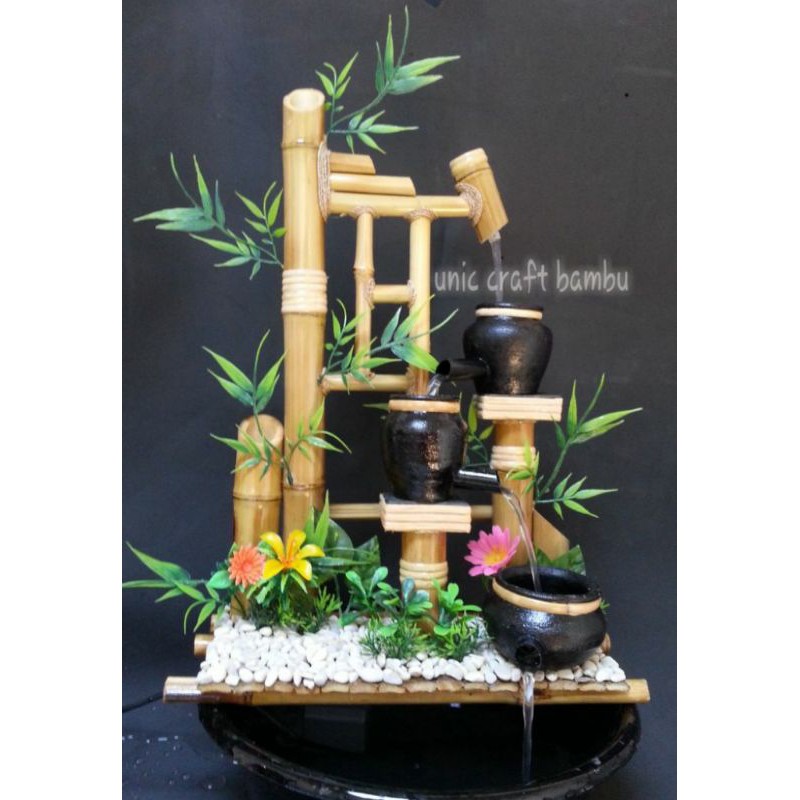 Jual Air mancur bambu hias || dekorasi rumah || home dekor | Shopee