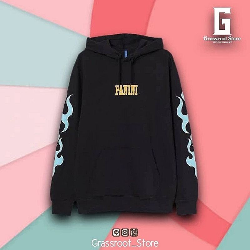 Jual Hoodie H M LIL NAS X PANINI Black Original Shopee Indonesia