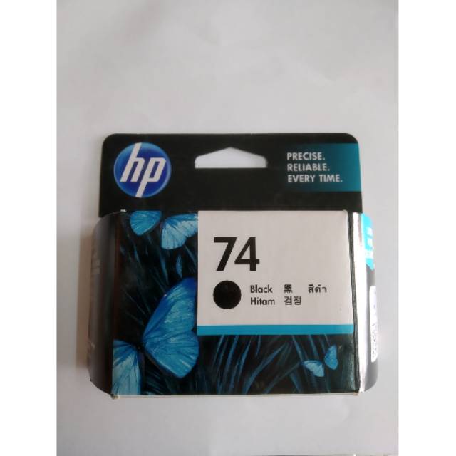 Jual Tinta Cartridge Hp 74 Black Original | Shopee Indonesia
