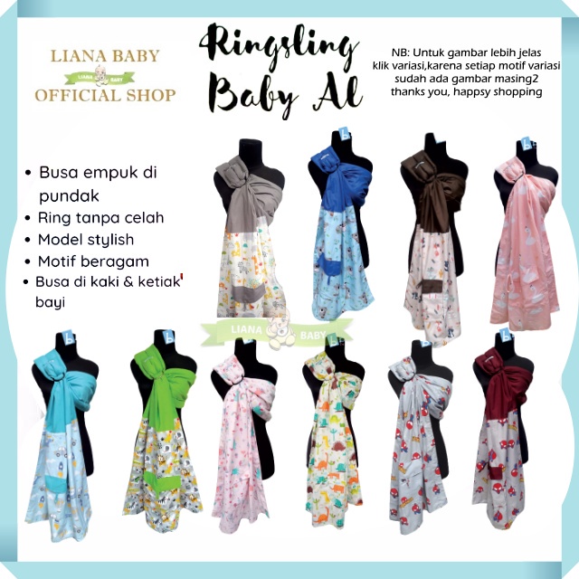 Ring sling cheap baby al