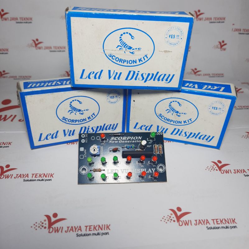 Jual Kit LED VU Display Stereo By Scorpion | Shopee Indonesia