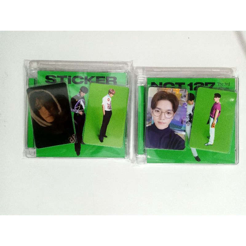 Jual NCT 127 Sticker Jewel Case Unsealed Jaehyun Taeyong Mark | Shopee ...